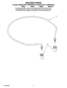 05 - Heater Parts parts for Maytag Dishwasher MDB6702AWB41 from AppliancePartsPros.com