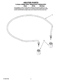 05 - Heater Parts parts for Maytag Dishwasher MDB5651AWW37 from AppliancePartsPros.com