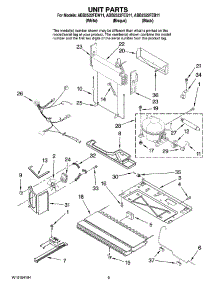06 - Unit Parts parts for Amana Refrigerator ABB2522FEB11 from AppliancePartsPros.com
