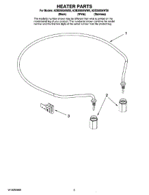 05 - Heater Parts parts for Maytag Dishwasher ADB3500AWS0 from AppliancePartsPros.com