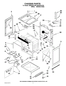03 - Chassis Parts parts for Maytag Range AER5522VCS0 from AppliancePartsPros.com