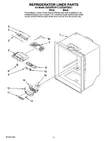 03 - Refrigerator Liner Parts parts for Maytag Refrigerator G32526PEKW12 from AppliancePartsPros.com