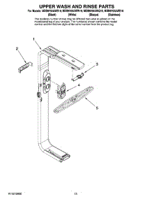 10 - Upper Wash And Rinse Parts, Optional Parts (Not Included) parts for Maytag Dishwasher MDB6702AWQ10 from AppliancePartsPros.com