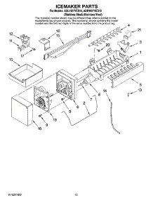 08 - Icemaker Parts, Optional Parts (Not Included) parts for Maytag Refrigerator ABL1927VES10 from AppliancePartsPros.com
