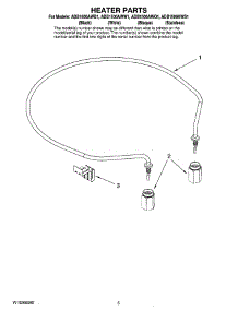 05 - Heater Parts parts for Maytag Dishwasher ADB1500AWW1 from AppliancePartsPros.com