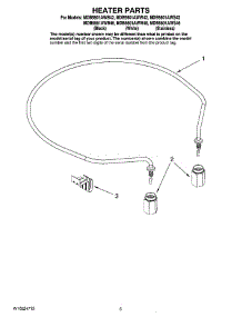 05 - Heater Parts parts for Maytag Dishwasher MDB5601AWB46 from AppliancePartsPros.com