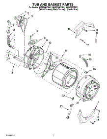 06 - Tub And Basket Parts, Optional Parts (Not Included) parts for Maytag Washer MHWZ600TW01 from AppliancePartsPros.com