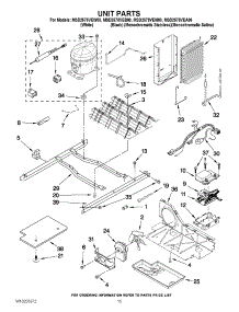 09 - Unit Parts parts for Maytag Refrigerator MSD2578VEA00 from AppliancePartsPros.com