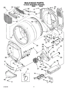03 - Bulkhead Parts parts for Maytag Dryer MED9700SQ0 from AppliancePartsPros.com