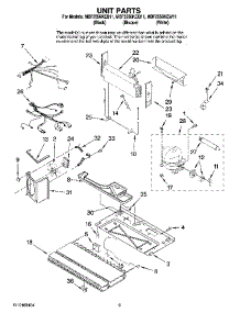 06 - Unit Parts parts for Maytag Refrigerator MBF2556KEW11 from AppliancePartsPros.com