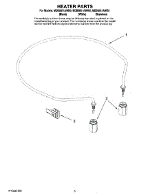 05 - Heater Parts parts for Maytag Dishwasher MDB8851AWS0 from AppliancePartsPros.com