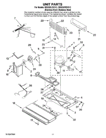 06 - Unit Parts parts for Maytag Refrigerator GB2026LEKS13 from AppliancePartsPros.com