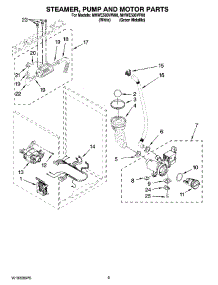 06 - Steamer, Pump And Motor Parts, Optional Parts (Not Included) parts for Maytag Washer MHWE500VW00 from AppliancePartsPros.com