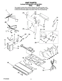 05 - Unit Parts parts for Maytag Refrigerator MFC2061HEB13 from AppliancePartsPros.com