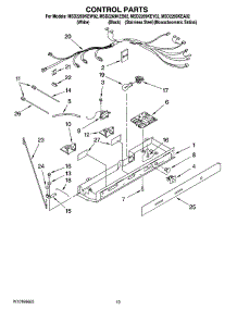 11 - Control Parts parts for Maytag Refrigerator MSD2269KEY02 from AppliancePartsPros.com