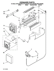 05 - Icemaker Parts parts for Maytag Refrigerator MTF2142EES00 from AppliancePartsPros.com