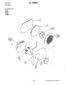 05 - Fans-Convection (W198w) parts for Jenn-Air Oven W198W from AppliancePartsPros.com