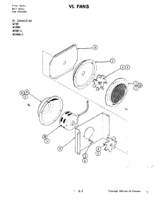 04 - Fans-Convection (W198w-C) parts for Jenn-Air Oven W198W-C from AppliancePartsPros.com
