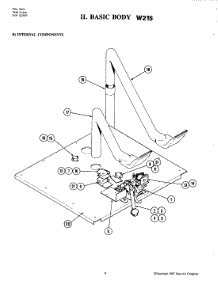 07 - Internal Components parts for Jenn-Air Oven W215 from AppliancePartsPros.com