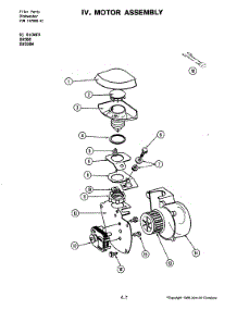 02 - Blower Motor parts for Jenn-Air Dishwasher DU588W from AppliancePartsPros.com