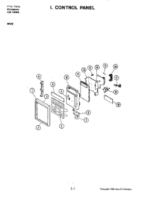 02 - Control Panel (M426) parts for Jenn-Air Microwave M426 from AppliancePartsPros.com