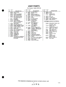 04 - Hardware parts for Jenn-Air Microwave M446 from AppliancePartsPros.com