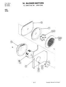 02 - Blower Motor-Convection Fan-Upper (W246) parts for Jenn-Air Oven W246 from AppliancePartsPros.com