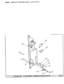 08 - Interlock Switches-Upper (M167b, M167w) parts for Jenn-Air Oven WM2720B from AppliancePartsPros.com