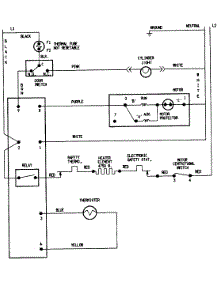 04 - Wiring Information parts for Magic Chef Dryer YE209KY from AppliancePartsPros.com