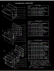 02 - Door (Glass) parts for Hardwick Oven CKD7241819A from AppliancePartsPros.com