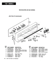 03 - Control Panel (-439 Models) parts for Hardwick Range ED9-56W439 from AppliancePartsPros.com