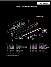 02 - Control Panel (-439 Models) parts for Hardwick Range EPD9-73W629A from AppliancePartsPros.com