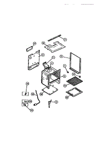 07 - Body Parts parts for Frigidaire Range 30-1149-00-01 from AppliancePartsPros.com