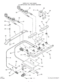 03 - Backguard parts for Frigidaire Range 30-3026-23-02 from AppliancePartsPros.com