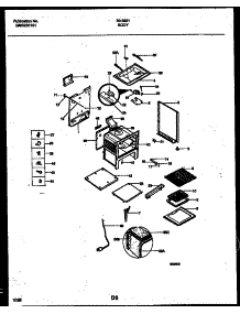 05 - Body Parts parts for Frigidaire Range 30-3981-00-04 from AppliancePartsPros.com