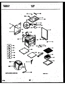 05 - Body Parts parts for Frigidaire Range 30-4282-00-01 from AppliancePartsPros.com