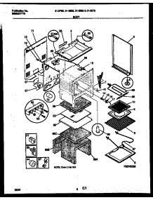 04 - Body Parts parts for Frigidaire Range 31-2852-00-02 from AppliancePartsPros.com