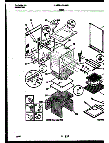05 - Body Parts parts for Frigidaire Range 31-5592-23-01 from AppliancePartsPros.com