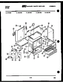 17 - Body Parts parts for Frigidaire Range 32-1002-00-09 from AppliancePartsPros.com