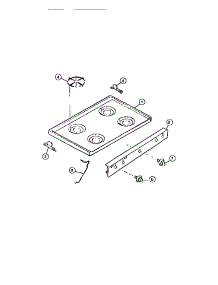 03 - Cooktop Parts parts for Frigidaire Range 32-1007-23-03 from AppliancePartsPros.com