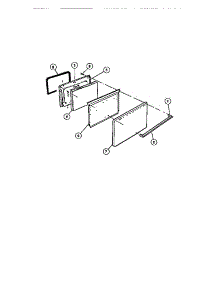 04 - Door Parts parts for Frigidaire Range 32-1007-23-03 from AppliancePartsPros.com