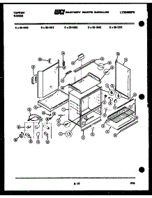 15 - Body Parts parts for Frigidaire Range 32-1012-57-08 from AppliancePartsPros.com