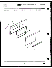 05 - Door Parts parts for Frigidaire Range 32-1022-57-02 from AppliancePartsPros.com