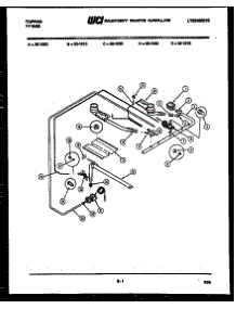 09 - Burner, Manifold And Gas Control parts for Frigidaire Range 32-1042-45-04 from AppliancePartsPros.com