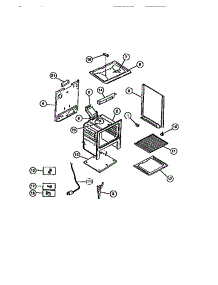 07 - Body Parts parts for Frigidaire Range 32-1148-00-05 from AppliancePartsPros.com