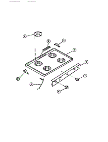 03 - Cooktop Parts parts for Frigidaire Range 32-1148-23-05 from AppliancePartsPros.com
