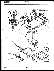 03 - Burner Parts parts for Frigidaire Range 32-2642-00-02 from AppliancePartsPros.com