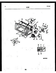 05 - Functional Parts parts for Frigidaire Microwave 56-9802-10-02 from AppliancePartsPros.com