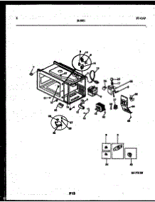 05 - Functional Parts parts for Frigidaire Microwave 56-9991-10-01 from AppliancePartsPros.com