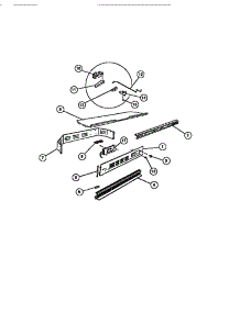09 - Control Panel parts for Frigidaire Oven 57-5709-10-03 from AppliancePartsPros.com